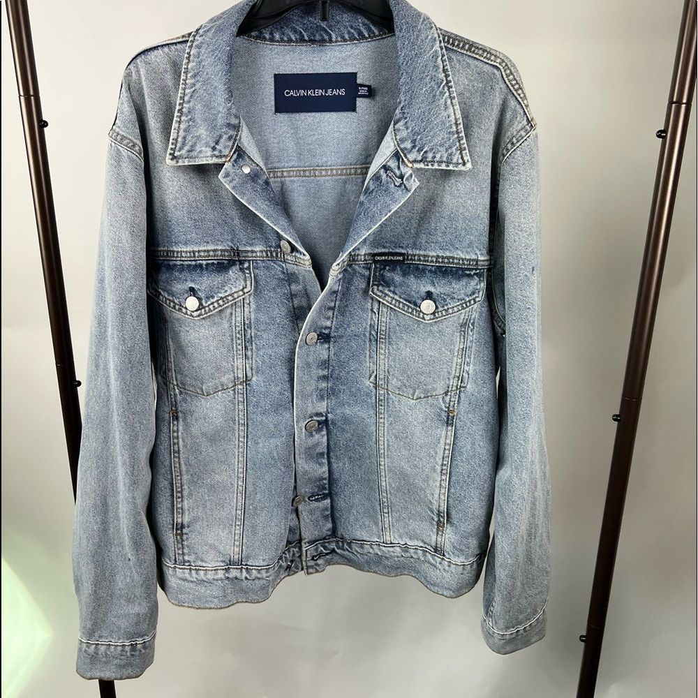 CALVIN KLEIN mens Jean jacket